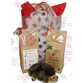 Holiday Dog Gift Bag! - Heidi's Homemade Holiday Dog Treats