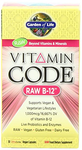 Garden of Life Vitamin Code Raw B-12, 60 Capsules Garden of Life Vitamin Code Raw B-12, 60 Capsules