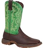 Durango Women's Lady Rebel Bar None Cowgirl Boot Square Toe Dark Brn US