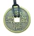 Old Chinese Bagua Trigrams Feng Shui Bronze Coin Pendant 40mm- Brings Good Luck - 91141