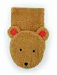 Brown Bear Washcloth Hand Puppet