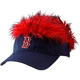 Boston Red Sox Navy Blue Fresh Flame Adjustable Visor