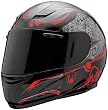 Sparx S-07 Crank Red Full Face Helmet (L)
