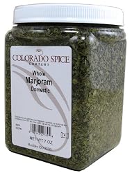 Colorado Spice Marjoram, Whole Domestic Premium, 7-Ounce Jars (Pack of 2)