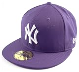 New Era MLB Basic NY Yankees casquette 7 3/4 purple/white