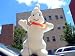 Toys : LARGE 3-FEET-TALL STUFFED GHOST - GOOFY SPOOKY - 36-inches tall PLUSH WHITE * GREAT HALLOWEEN or ANYTIME DECORATION, GIFT or PROP * AMERICAN MADE IN THE USA AMERICA