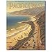 Tin Sign Nostalgia Erickson - Pacific Coast 31 x 40 cm
