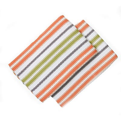 Childrens Toyshop  Kitchen & Housewares : Mario Batali Oversized Striped Casserole Towel, Set of 2