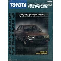 Toyota Corona and Crown (1970-82) (Chilton Total Car Care)