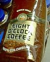 8 O' Clock Wholebean Coffee 100% Colombian - 42 oz.