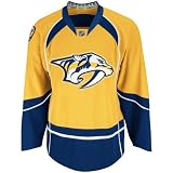 NHL Men's Nashville Predators Authentic Jersey - 7231A5Pcahjnpr (Yellow, 52)