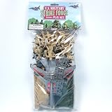 U.S. Military Tank Force: Tan vs Green Plastic Army Men Tank Battle Playset ~ 2 inch 1/35th Figures