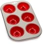Kaiser Bakeware Flexi'Belle 6 Cup Mini Bundform Pan