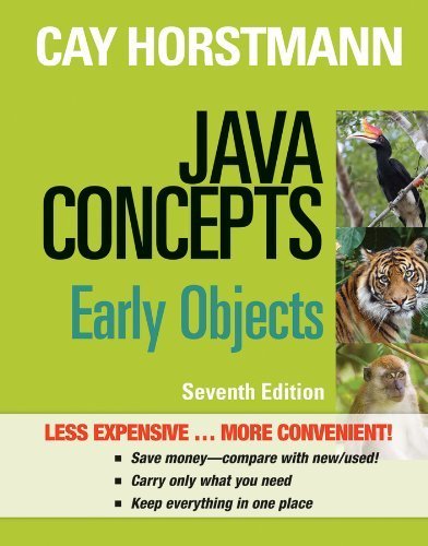 Java Concepts: Early Objects by Cay S. Horstmann (2012-12-25)
