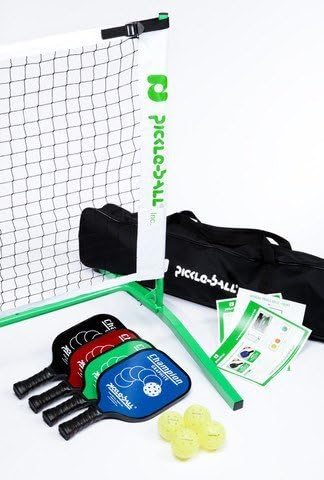Tournament Champion Pickleball Set 3.0 w/ Paddles &amp; Net