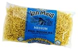Inn Maid Noodles, Medium, 16-Ounce Bags (Pack of 12)