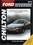 Ford Contour, Mystique and Cougar, 1995-99 (Chilton's Total Car Care Repair Manuals)