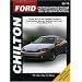 Ford Contour, Mystique and Cougar, 1995-99 (Chilton's Total Car Care Repair Manuals)