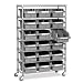 Commercial Bin Rack System Storage Rack Shelf Bins