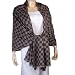 Black Cashmere Pashmina Shawl Wrap Handcrafted in India 80 x 28 inches