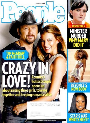 People Magazine - July 17, 2006 - Tim McGraw and Faith Hill Cover (Volume 66 Number 3)