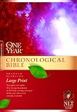The One Year Chronological Bible NLT, Premium Slimline Large Print