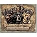 Dog Day Acres Distressed Retro Vintage Tin Sign