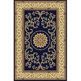 Noble 1419 Navy Rug Size: 7'9 x 9'6