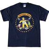 SIMPSONS HOMER SIMPSON AMERICAN IDLE T SHIRT Licensed at Blue Devil Clothing