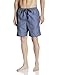 Calvin Klein Men's Micro Orle Zig Zag Volley Swim Trunk