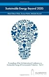 Sustainable Energy Beyond 2020: Proceedings of the 3rd International Conference on Sustainable Energy & Environmental Protection - Part 2