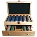 500 Wooden High End Poker Chip Case / Jewelry Box