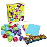 Creative Hands by Fibre-Craft Sparkle Hugs Arts and Crafts Kit. For Parties, Rainy Days, Group Projects, The Classroom, or Just Having Fun At Home. Age 3 and Up