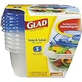 COX60796 - Glad GladWare Soup and Salad Food Container w/Lid