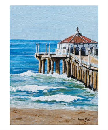 Manhattan Beach Pier by Karen Yee