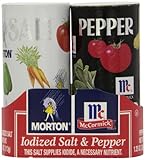 Morton's Salt/McCormick Pepper Double Pack, 4 oz Shakers