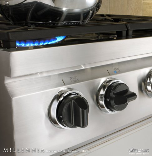 Dacor Millennia 36 In. Stainless Steel Gas Rangetop - DRT366SNG