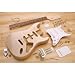 Grizzly H8069 Heirloom Curly Maple Stratocaster&reg; Guitar Kit