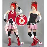 コスプレ 衣装　魔法少女服　佐倉杏子　ソウルジェム付　Mサイズ　9点セット　魔法少女まどか☆マギカ