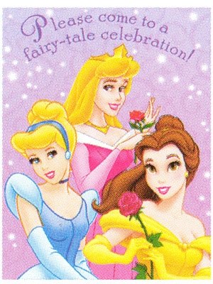 Disney Princess Invitation