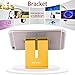 Ecandy Solid Aluminum Desktop Stand for iPhone 3G 3GS 4 4S 5 5C 5S Ipad 2 Ipad 3 Ipad 4 Ipad Mini ,iPod touch Samsung Galaxy S3 i9300 S4 9500 HTC Blackberry and most tablet (Gold)