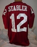 Ken Stabler Autographed/Hand Signed Alabama Crimson Tide Jersey