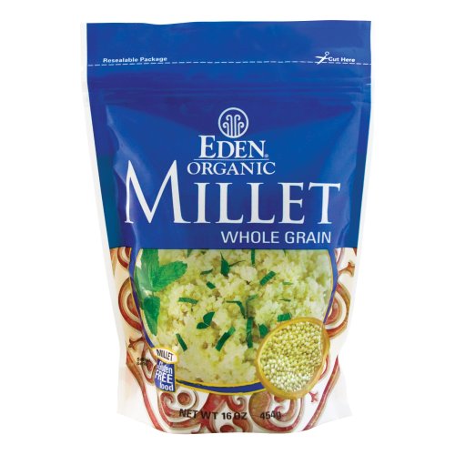EDEN Millet, Whole Grain,16 -Ounce Pouches (Pack of 12)