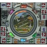 NEW MEXICAN TRAIN BIG NUMBER NO DOTS PRO Db 12 DOMINOES