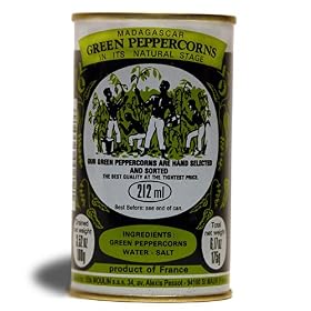 Green Peppercorns in Brine from Madagascar
