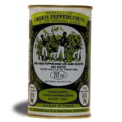 Green Peppercorns in Brine from Madagascar