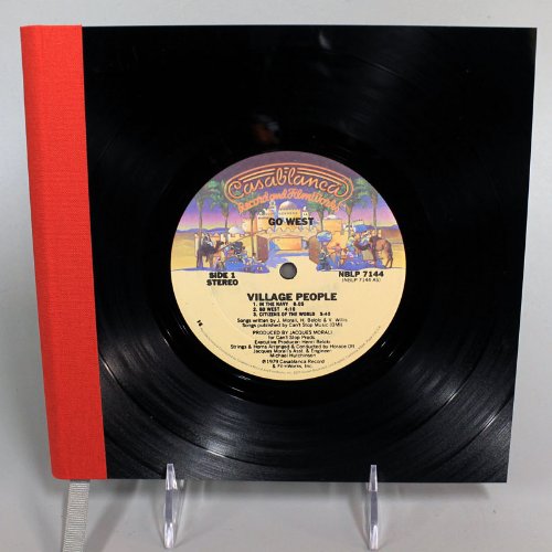 Village People - Go West - Blank Writing Journal / Notebook / Sketchbook