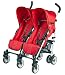 guzzie+Guss Hornby Double Stroller, Red