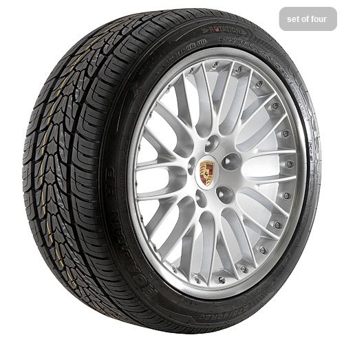 20 Inch Silver 135 Series Wheels Rims and Tires 