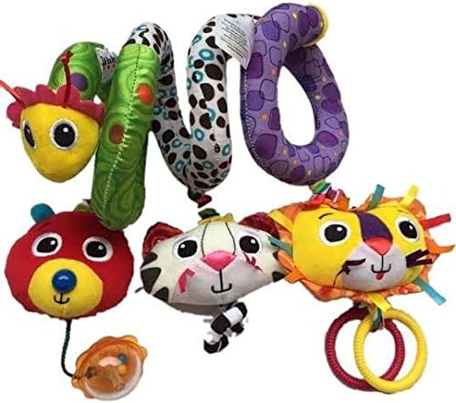 LH Baby Crib Spiral Animal Design Stroller Toy